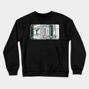 New Hampshire Local License Plates Crewneck Sweatshirt